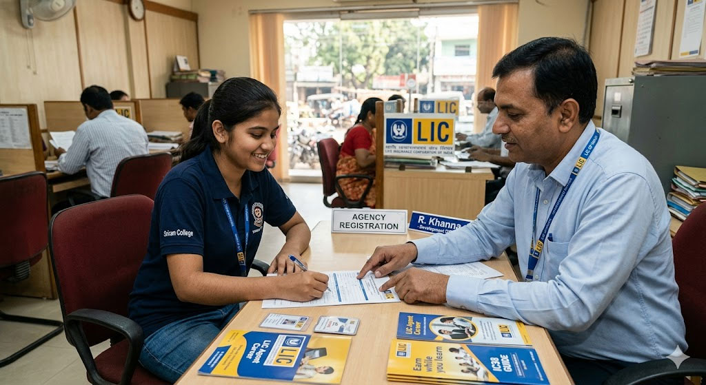 Can Students Become LIC Agents