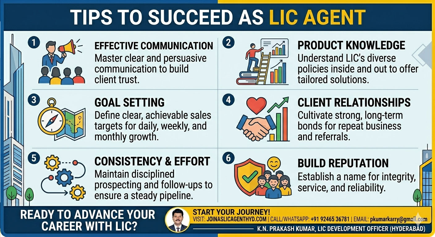 Tips to Succeed as LIC Agent